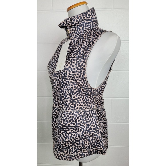 NWT Lululemon Pack-It Vest Ace Spot Grain Black Leopard W4H46S Sz‎ 4 - Picture 5 of 12